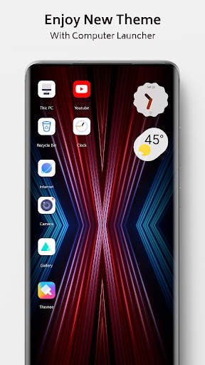 Red Magic Theme For Launcher screenshot 1