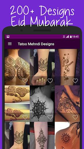 Tatoo Henna Mehndi Designs screenshot 1