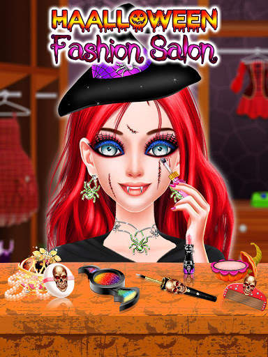 Halloween Makeup Games For Girls screenshot 2