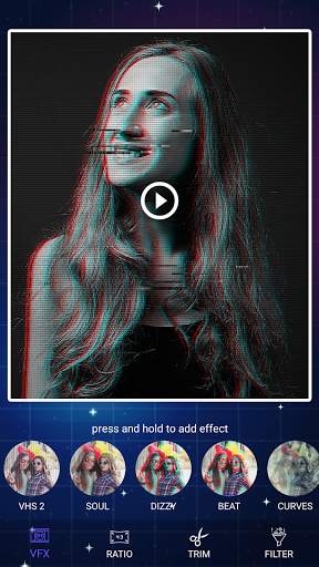 Glitch Video Maker - VHS Video Effect screenshot 2