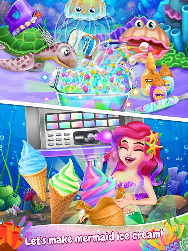 Mermaid Ice Cream - Princess Shop screenshot 1