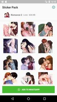 WAStickerApps Romance Stickers screenshot 5