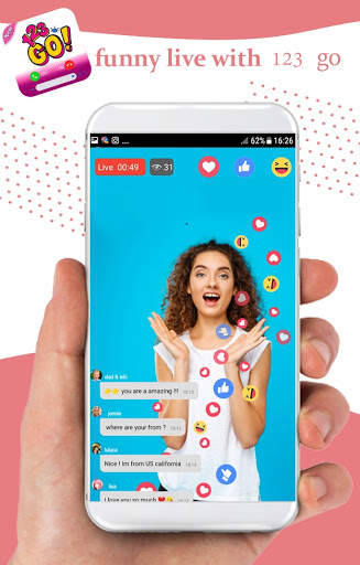 Funny call 123 GO Challenge - fake live video screenshot 5