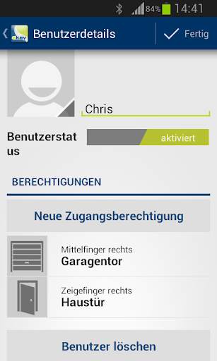 ekey home App screenshot 5
