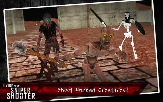 Mati Zombie Zona Sniper Perang screenshot 12