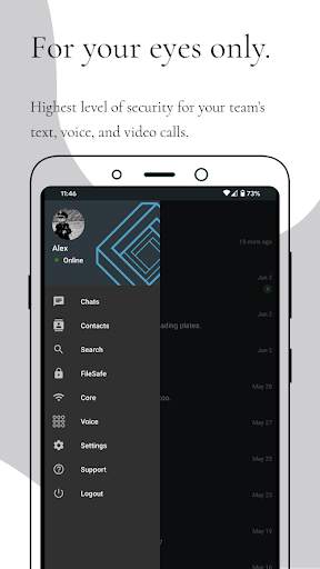 Glacier Chat - Secure Messenger screenshot 1