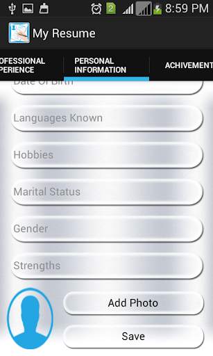 My Resume Maker screenshot 7