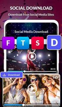 Video downloader: Save HD videos for Social Media screenshot 14