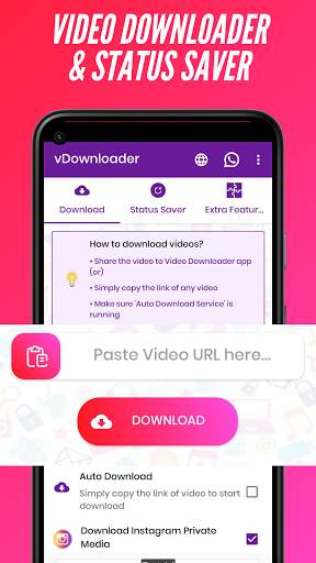 All Video Downloader, WhatsApp Status Saver screenshot 1