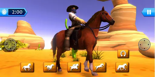 Cowboy Horse Racing Adventure sims 2020 3 تصوير الشاشة