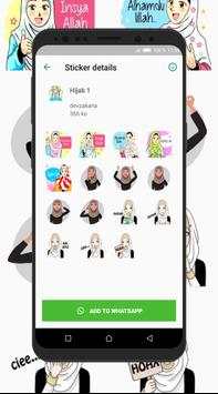 Hijab Stickers For WA New App 2020 screenshot 2