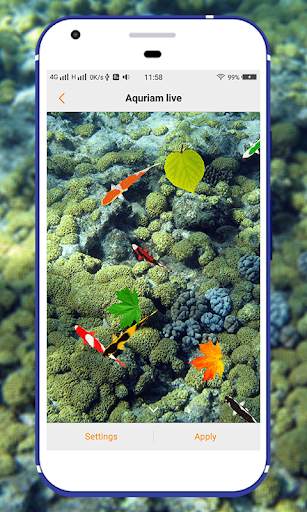 Aquarium Fish Live Wallpaper screenshot 8