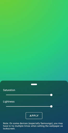 Chroma - Gradient colors live wallpaper screenshot 3