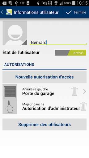 ekey home App screenshot 4