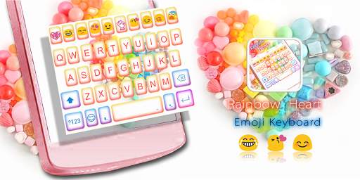 Rainbow Heart Emoji Keyboard screenshot 8