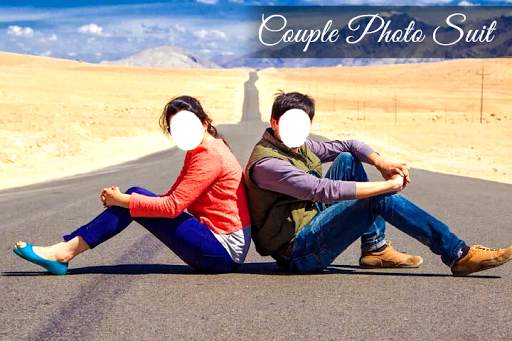 Romantic Couple Photo Suit 1 تصوير الشاشة