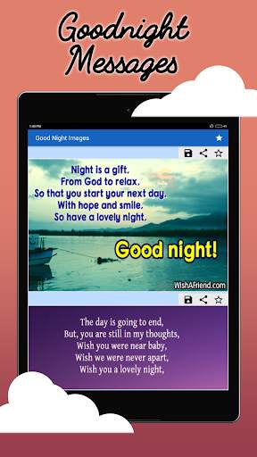 Good Night Wishes: Collection of Messages & Images screenshot 6