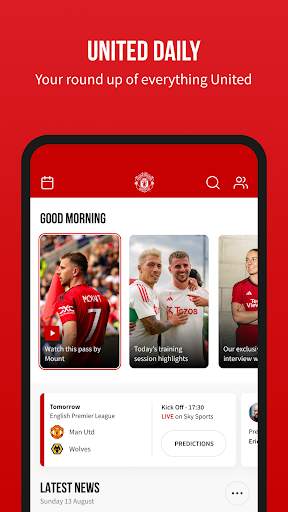 Manchester United Official App screenshot 4