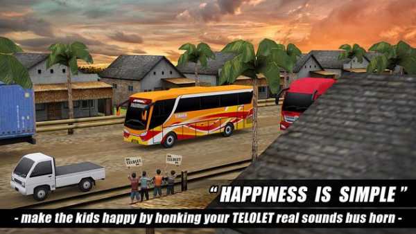 Telolet Bus Driving 3D скриншот 16
