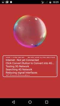 3G to 4G Convert Mobile App Prank screenshot 3