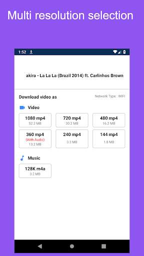 All In One Video Downloader 2 تصوير الشاشة