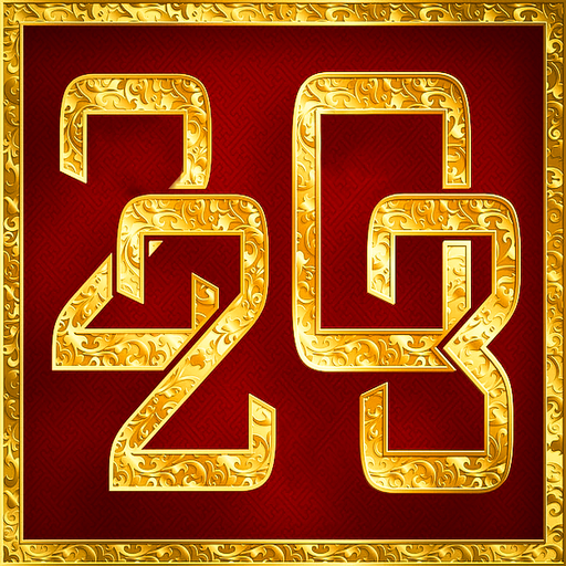 feliz navidad y año nuevo 2023 icon