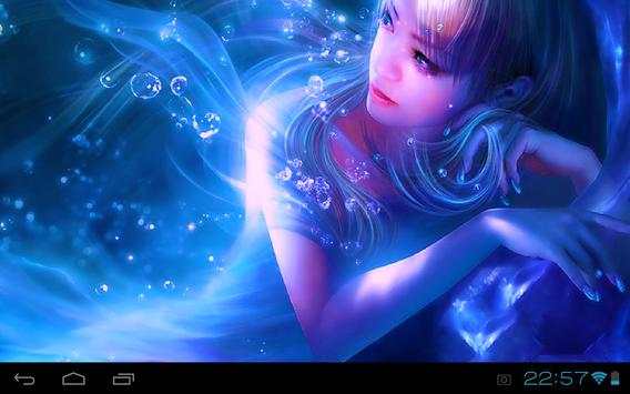 Lovely Angel Live Wallpaper screenshot 2