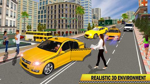 City Taxi Driving Simulator: New Taxi Game screenshot 1