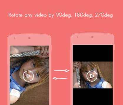 Video rotate, flip and save 2 تصوير الشاشة