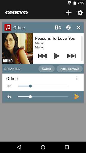Onkyo Music Control App screenshot 4