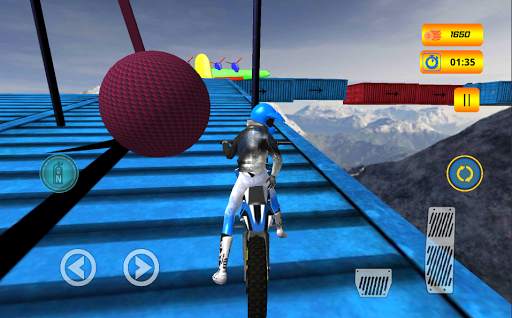 Real Ramp Impossible Bike Stunt screenshot 5