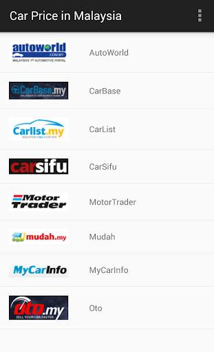 Car Price in Malaysia screenshot 1
