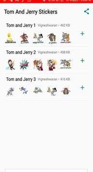 Tom and Jerry Tamil Sticker screenshot 1