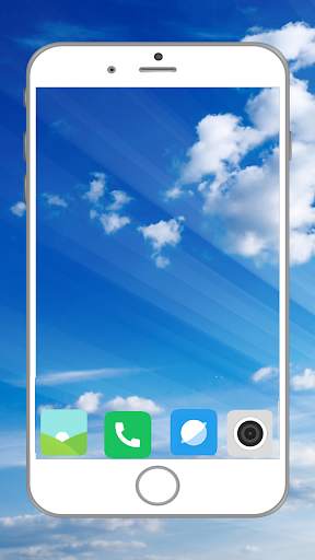 Blue Sky Full HD Wallpaper screenshot 3