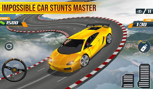 Speed Car Stunts 2018: Extreme Tracks Racing Games screenshot 10