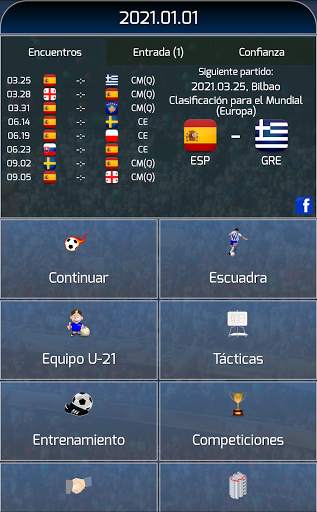 True Football National Manager screenshot 1