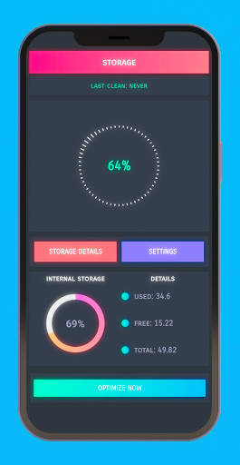 K-All optimizer Fix & Clean RAM Boost Battery Save screenshot 3