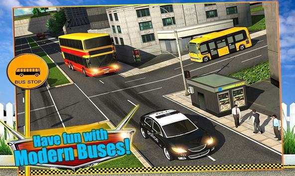 Modern Bus Driver 3D Sim screenshot 5