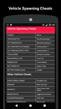 cheats codes for gta vc screenshot 3