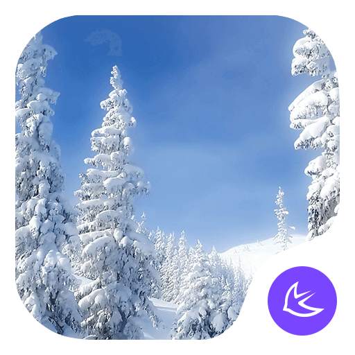 Snow-APUS Launcher theme 684.0.1001