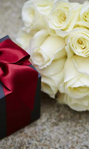 White Rose Live Wallpaper screenshot 1