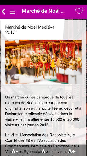 RIBEAUVILLE Application mobile screenshot 2