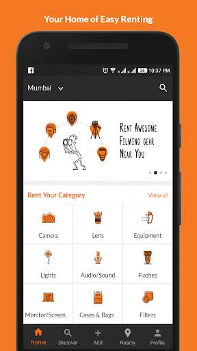 GoCamle - The Camera Renting App screenshot 1