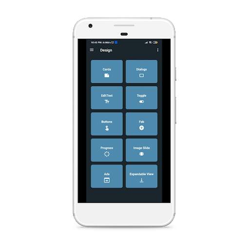 Material Design UI - UX Template | Kotlin screenshot 1