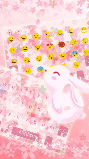 Sakura Keyboard Cherry blossom screenshot 2