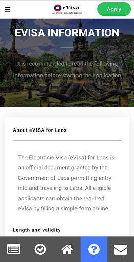 Visa Laos screenshot 5