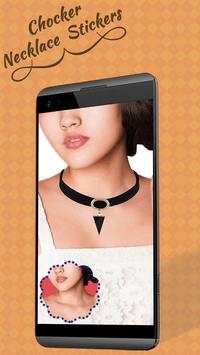 Chocker Necklace Stickers Photo Editor 1 تصوير الشاشة