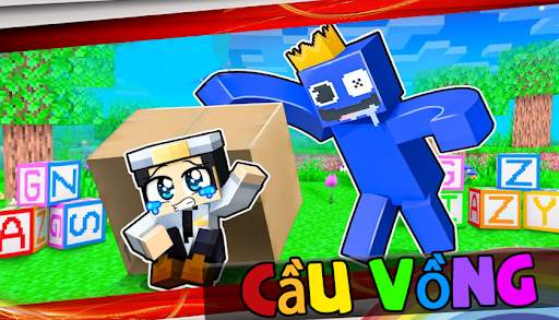 Rainbow Friends cho Minecraft screenshot 1