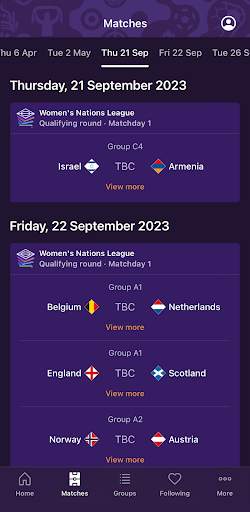 EURO 2024 & Women's EURO 2025 screenshot 7