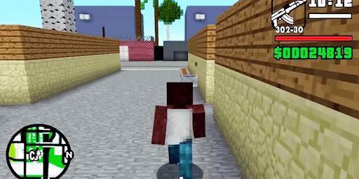 Theft Crafts Auto for GTA Mcpe screenshot 1